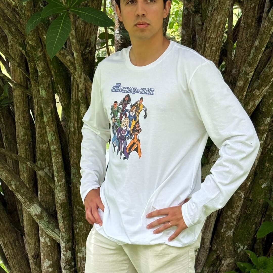 Guardians of Peace" Long Sleeve Tee – Character Print